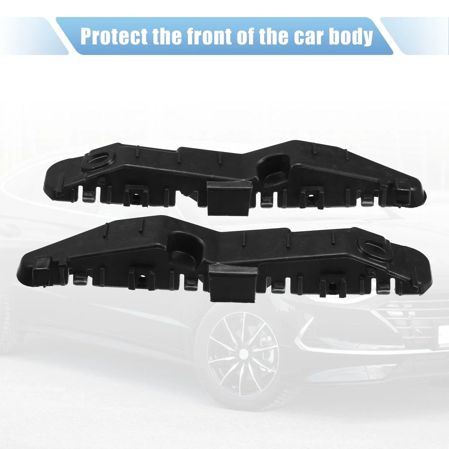 Front Left & Right Bumper Brackets for Hyundai (86514C2000) 2015-2020