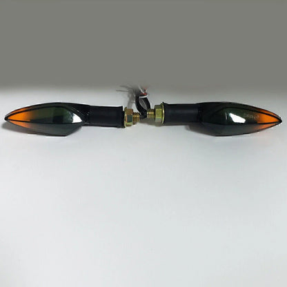 Universal 12V LED Flash Turn Signal Lights for Motorcycle