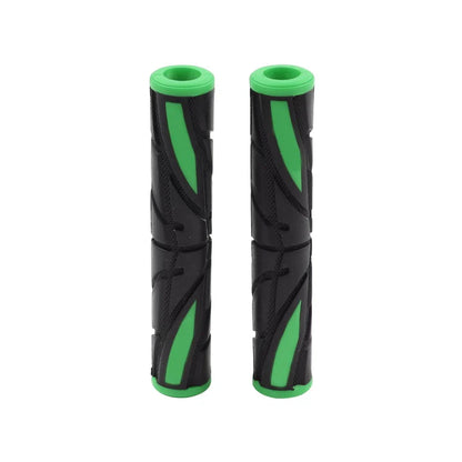 Universal Green Brake Clutch Handle Bar Grips for Motorcycles