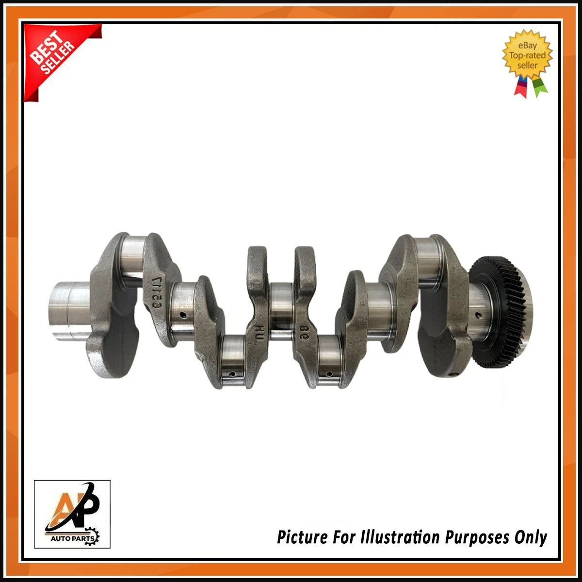 Forged Crankshaft OEM Replacement for Mercedes OM651 2.2 Diesel (2010–2018)