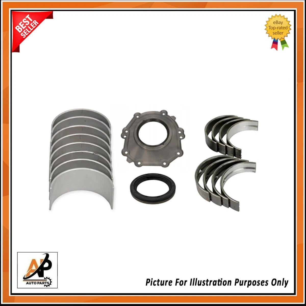 Crankshaft Main Bearings Set Replacement for Ford Transit Custom (2013–2023)