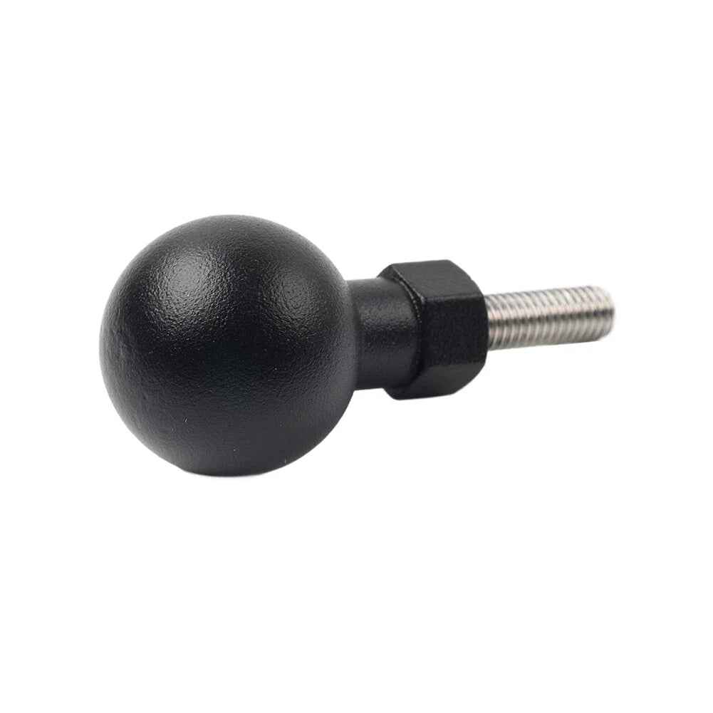 Moto Ball Head Base GPS Phone Holder Bracket Clamp with M6x30mm Bolts