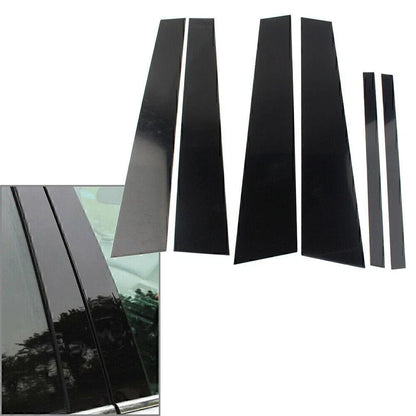 Black Door Trim Cover Kit for Honda Accord (2013-2017) - 6pcs