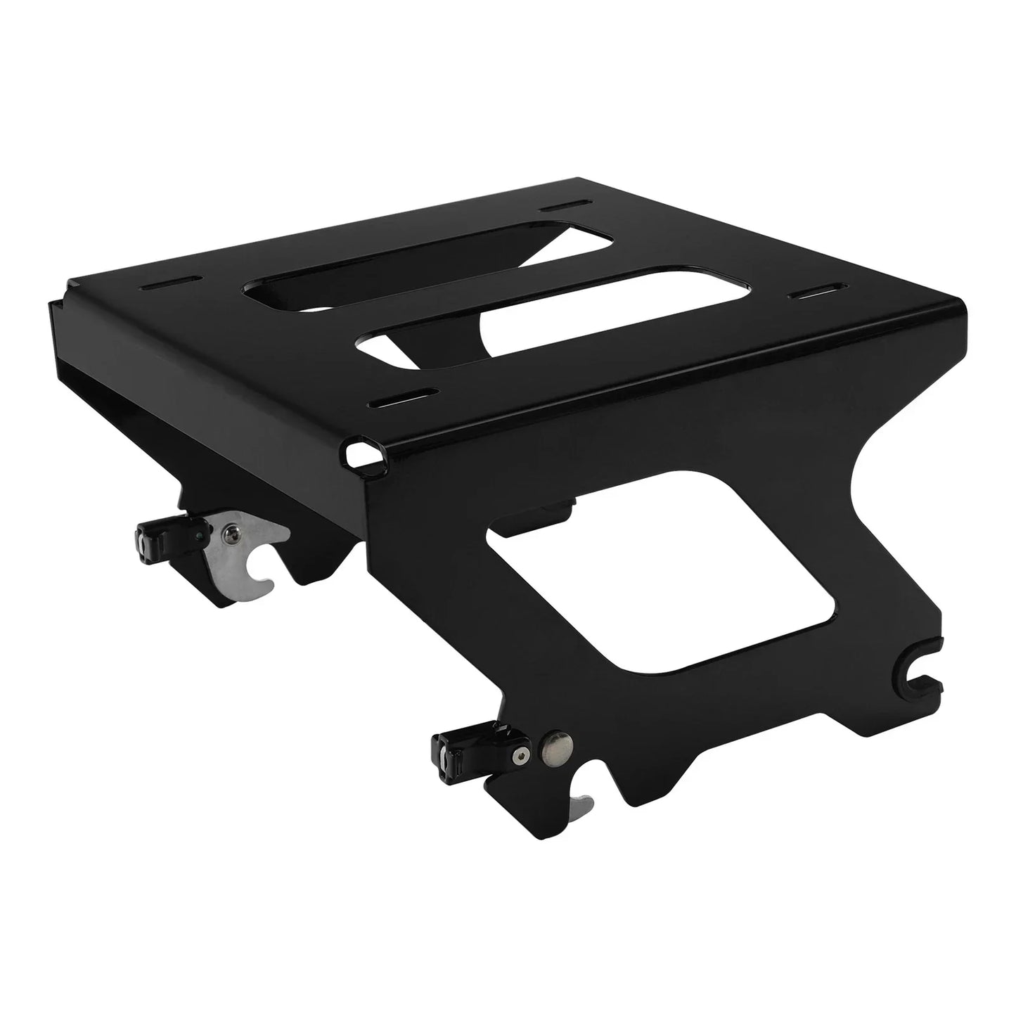 Black Solo Luggage Mount Rack for Harley Low Rider FXLRS FXLRST (2022-2024)