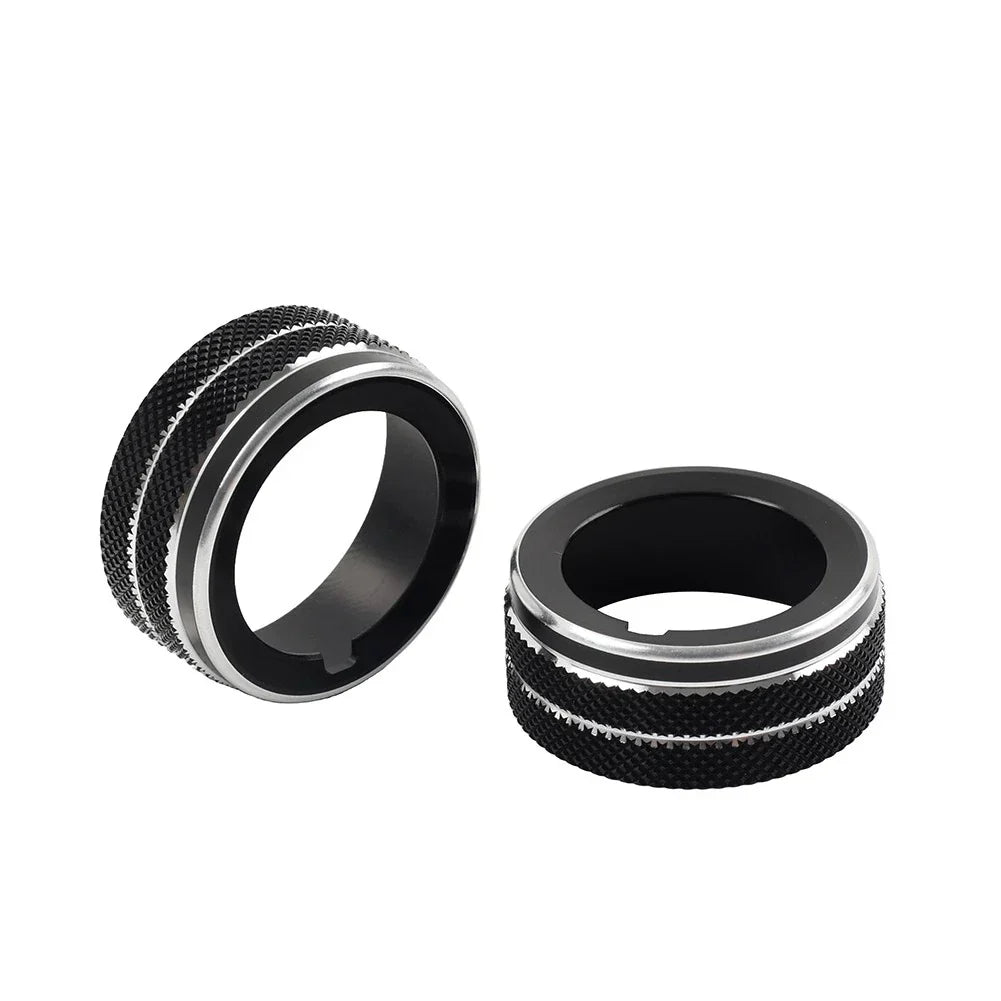 Blk Side Air Outlet Vent Knob Trim for Subaru BRZ, Toyota GR86 (2022-2023)