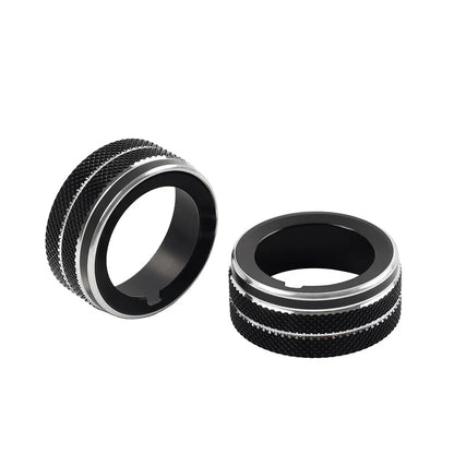 Blk Side Air Outlet Vent Knob Trim for Subaru BRZ, Toyota GR86 (2022-2023)