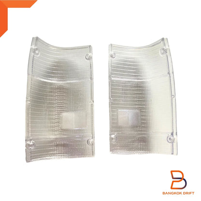 Clear Lens Corner Bumper Turn Signal Light Set for Mazda B-Series (85-98)