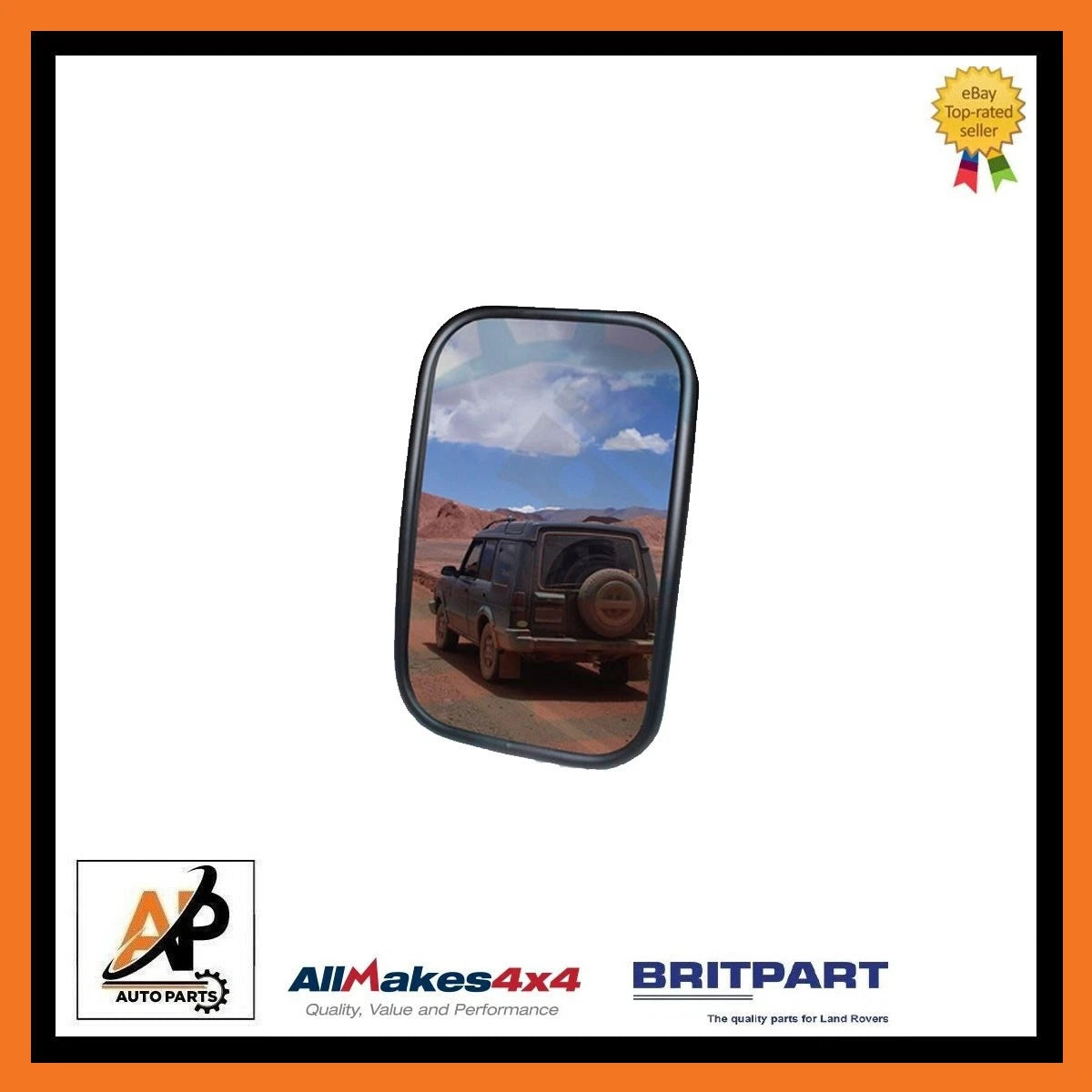 Door Mirror Head Replacement for Land Rover Defender 90 110 127 130 (1990–2016)
