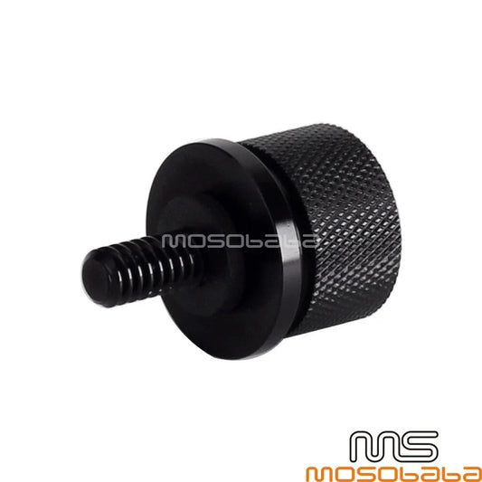 Black 1/4-20 Seat Mounting Bolt for Harley Touring, Fat Bob, Sportster