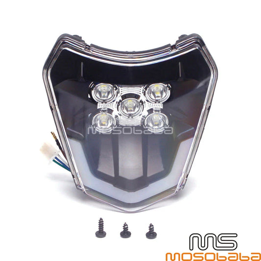 1X LED Headlight for KTM Enduro SX SXF EXC XCF FE TE 250 350 450