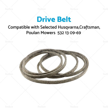 Drive Belt for Husqvarna, Craftsman, Poulan Mowers (1969)