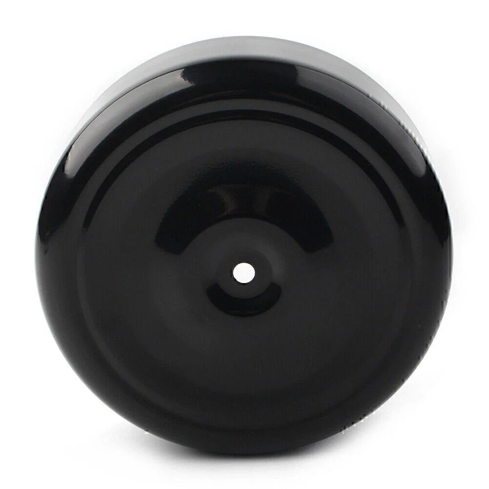 Metal Black 7" Bobbed Air Cleaner Cover for Harley Softail Dyna