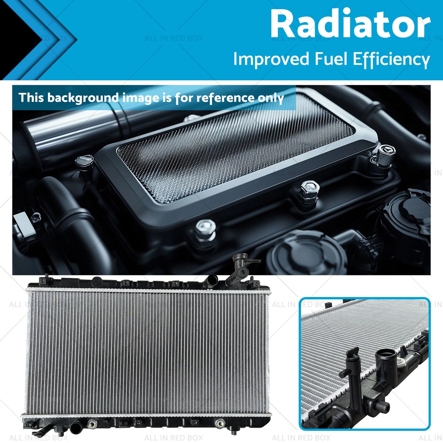 22mm Aluminum Radiator for Chery Tiggo 2010-On