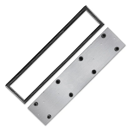 Universal License Plate Holder & Frame Cover with Screws for EU Vehicles