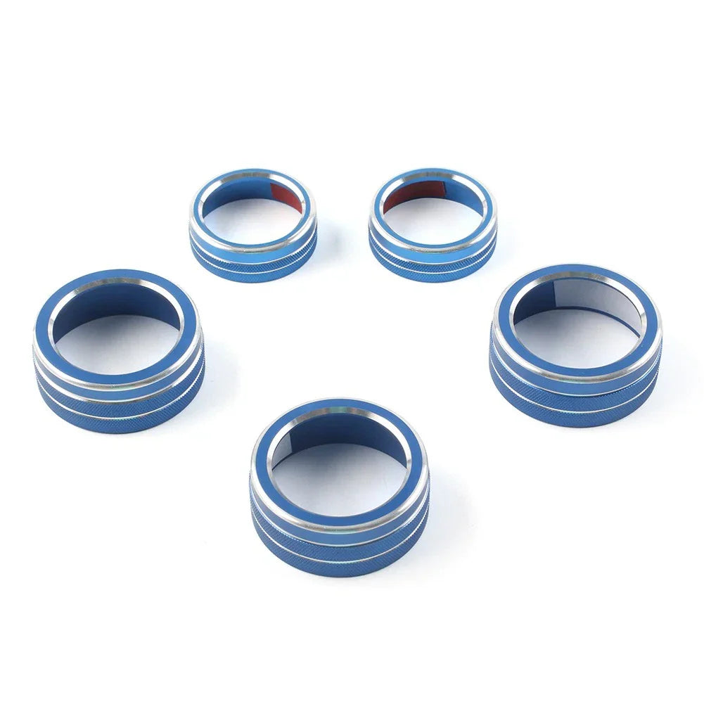 Control Switch Knob Ring Cover Trim for Honda Accord 2018-2022 Blue