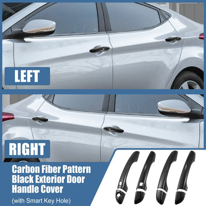 8pcs Side Door Handle Cover Trim for Hyundai Elantra (2017-2020)