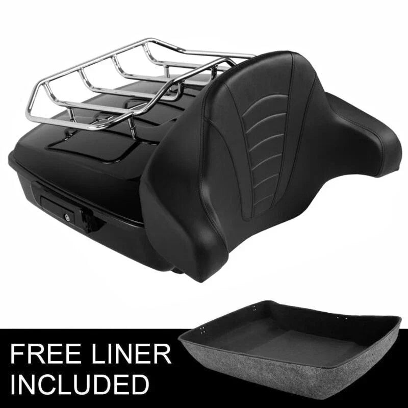 Trunk Backrest Luggage Rack for Harley Touring (2014-2025)