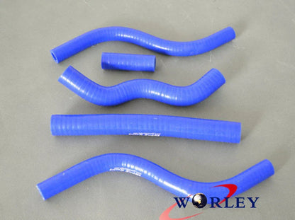 Black Silicone Radiator Hose for Honda CR125R CR 125 R (1989)