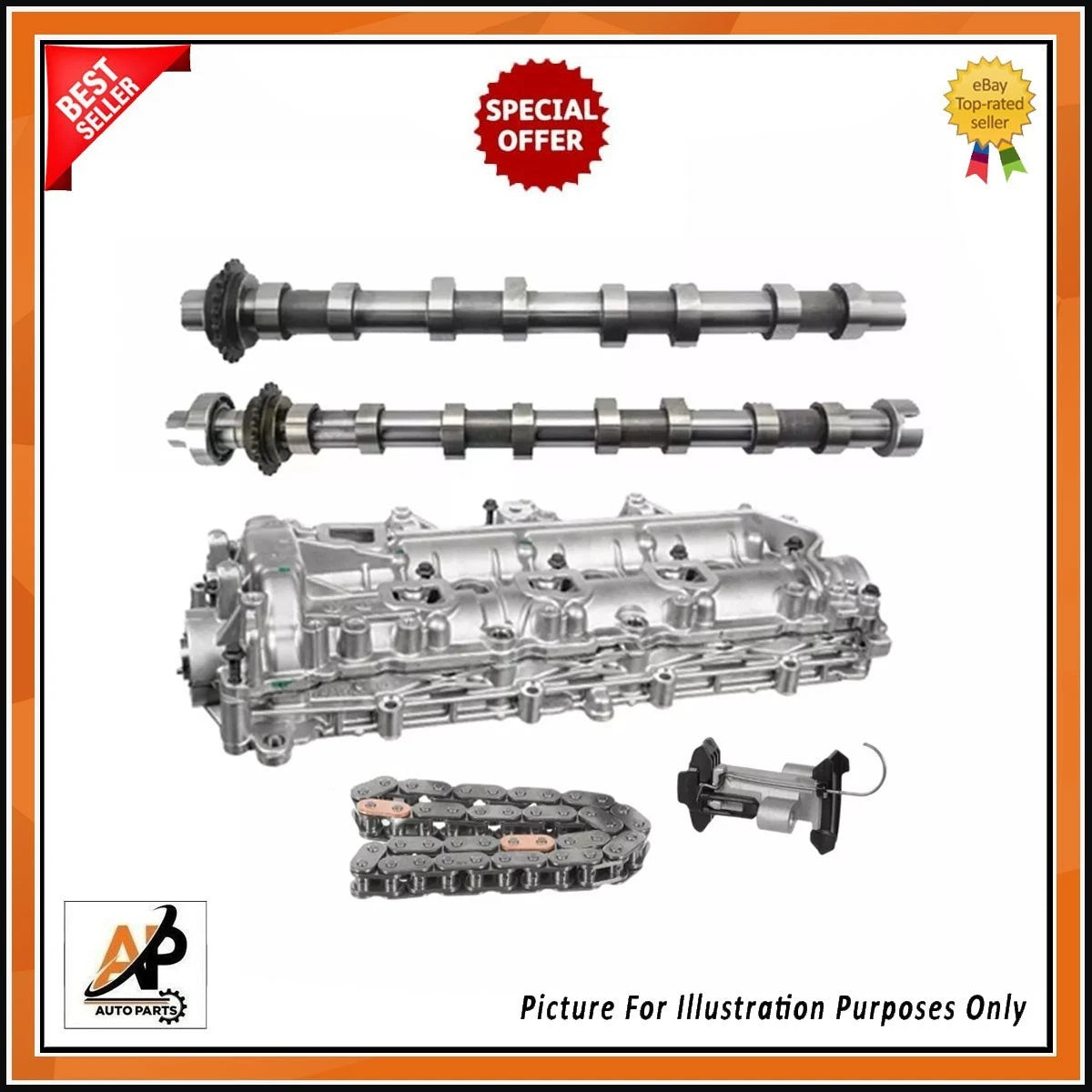 Cam Carrier Cams and 8mm Chain Replacement for Citroën C3 1.5D (2010–2015)