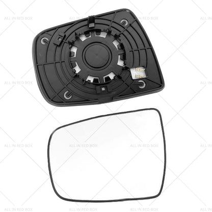 Heated Convex Left Side Mirror Glass with Base for Kia Sorento (2011-2015)