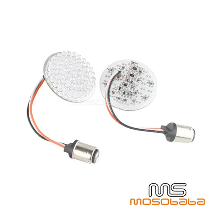 1157 Socket LED Turn Signal Lights for Harley Softail, Dyna, Sportster