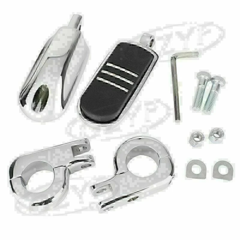 1.25" Highway Footpegs Mounts for Harley & Yamaha