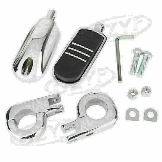 1.25" Highway Footpegs Mounts for Harley & Yamaha