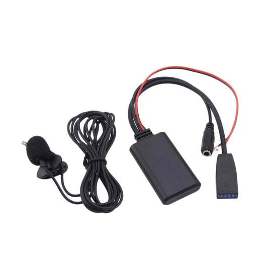 AUX Cable Adapter with Bluetooth Microphone for BMW 3 Series E46 (2002-2006)