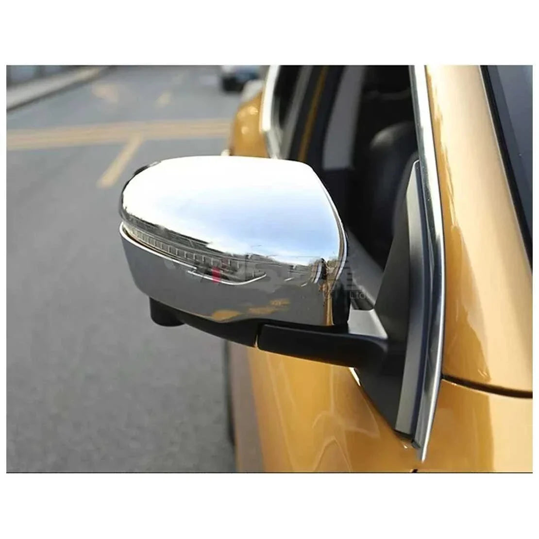 L&R Side Mirror Cover Cap for Nissan Navara NP300 D23 (2014-2020)