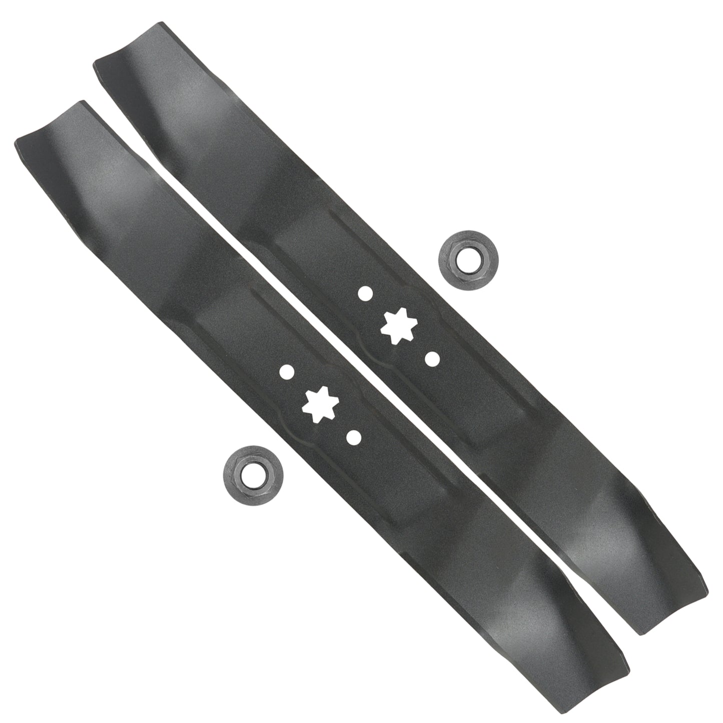 Deck Blade Set with Nuts for Troy-Bilt Mustang Z42 (42 in) (2005–2012)