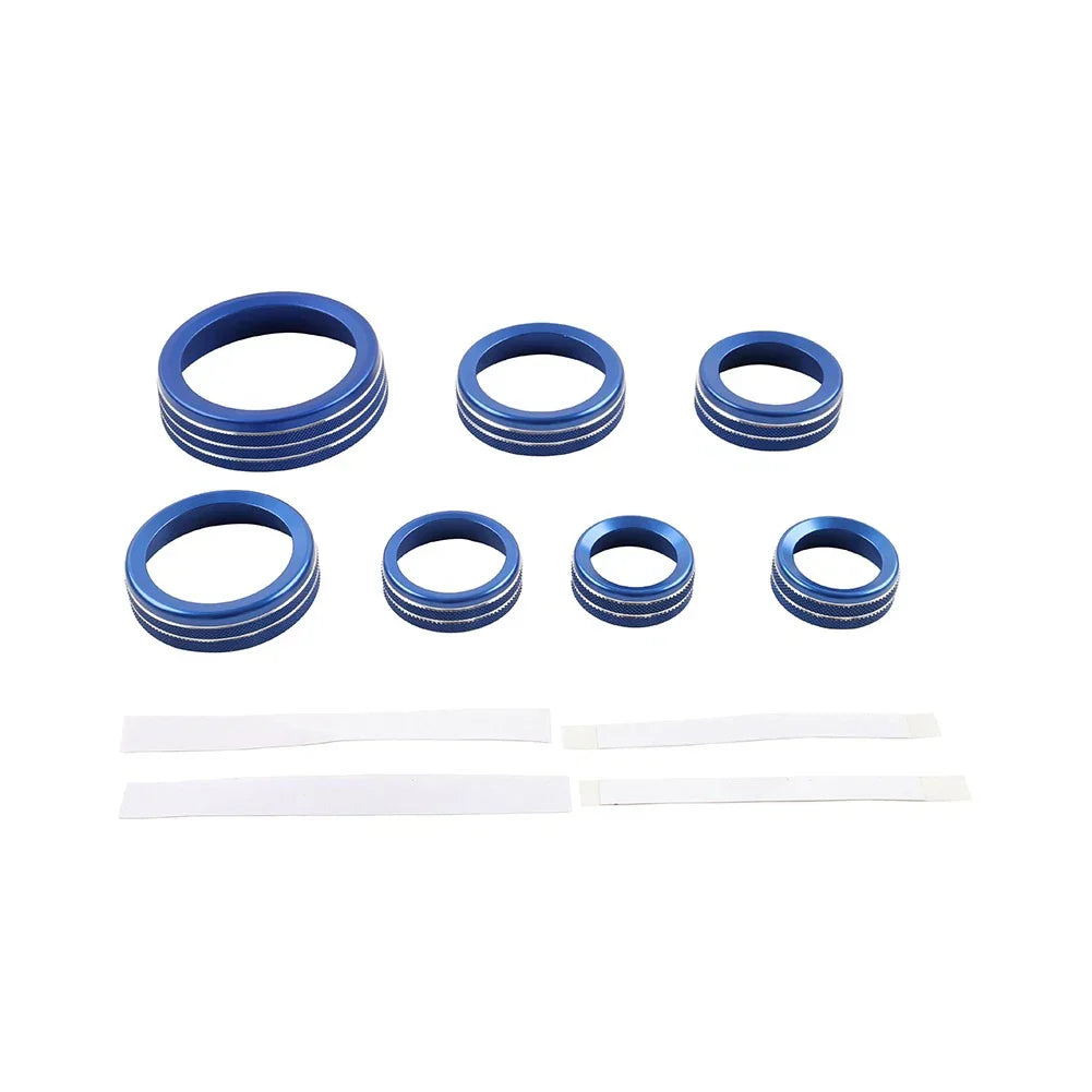 AC Control Knob Trim Ring for Ford Bronco Sport (2021-2024) - Blue