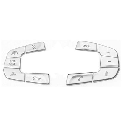 Steering Switch Button Cover Trim Stickers for BMW 5 G30 X3 G01 (2018–2022)