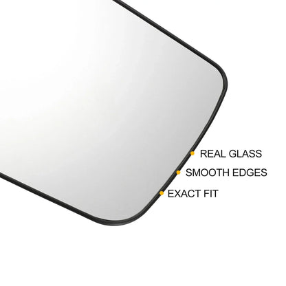 Left Upper White Heated Mirror Glass for Hyundai H350 (2015-2020)