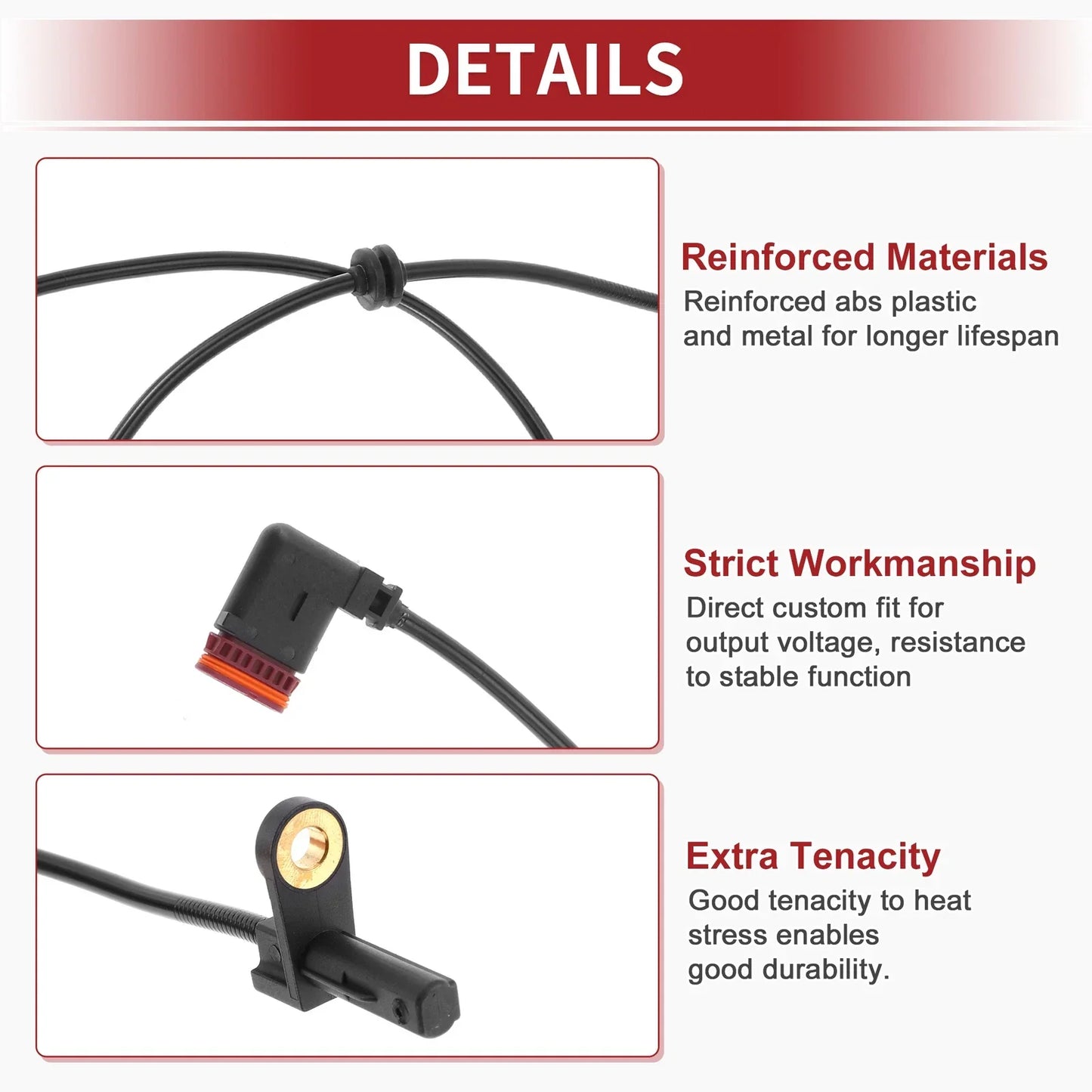 ABS Wheel Speed Sensor for Mercedes-Benz S350 (2012-2013)