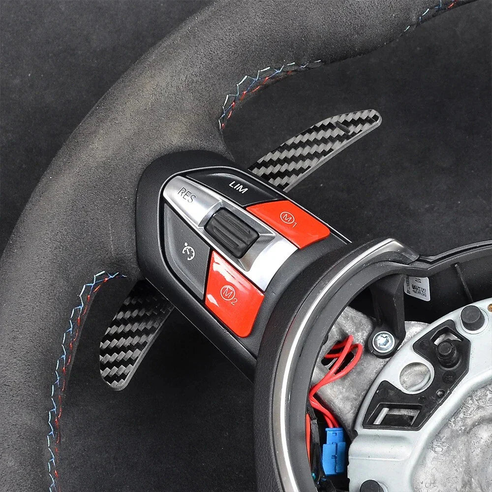 Magnetic Carbon Fiber Paddle Shifter for BMW F20 F22 F23 F80 F82 (2012-2020)