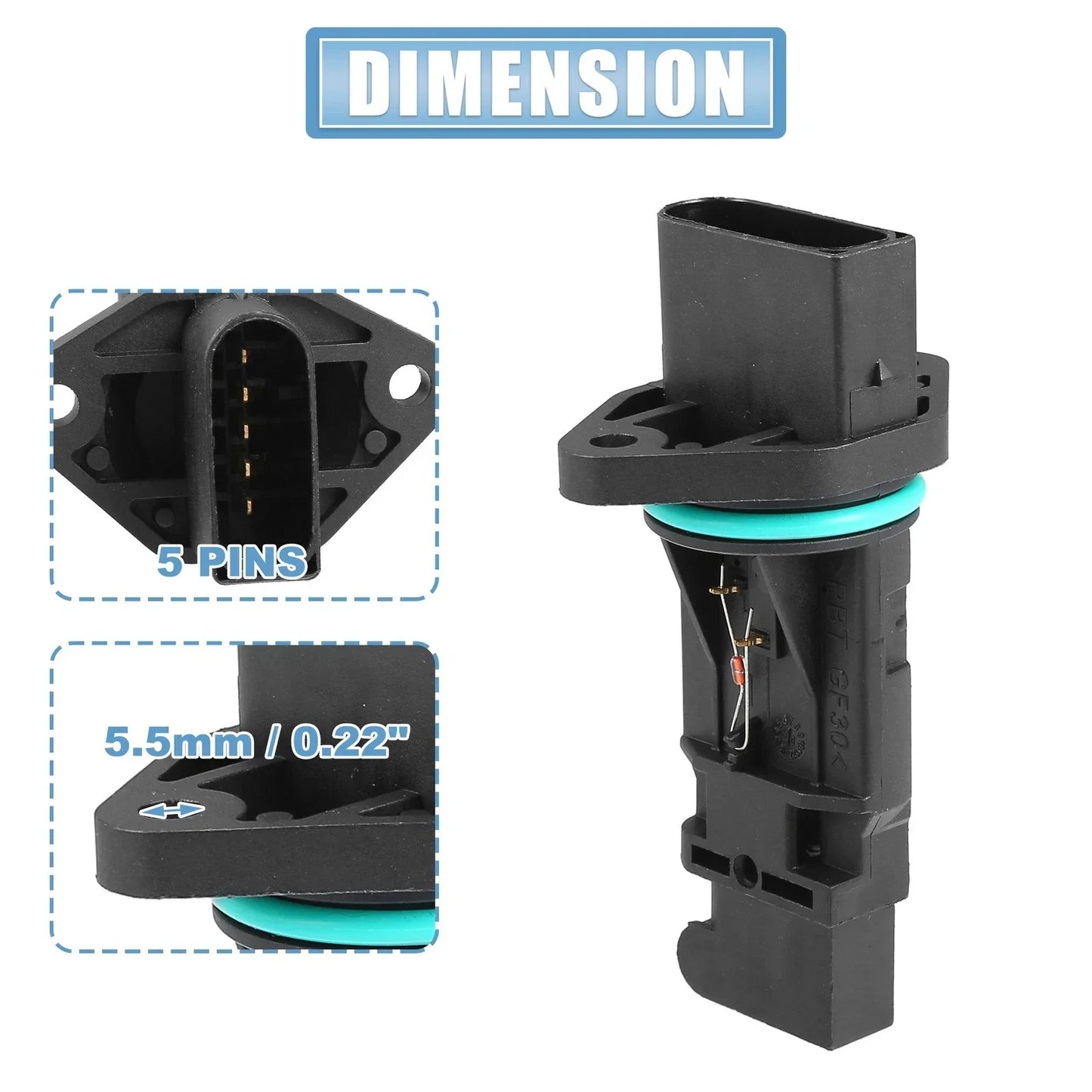 Mass Air Flow Sensor for Mercedes-Benz E500 (2003-2006)