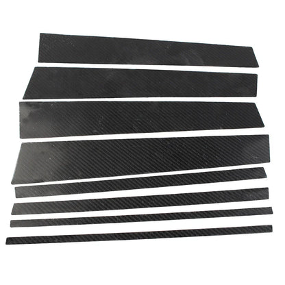 Exterior Door Window B Pillar Post Cover Trim for Toyota Land Cruiser (10-18)