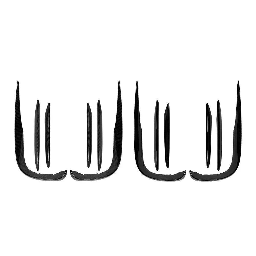 6x Front Bumper Lip Splitter Spoiler for Mercedes Benz E-Class W213 (2017-2023)