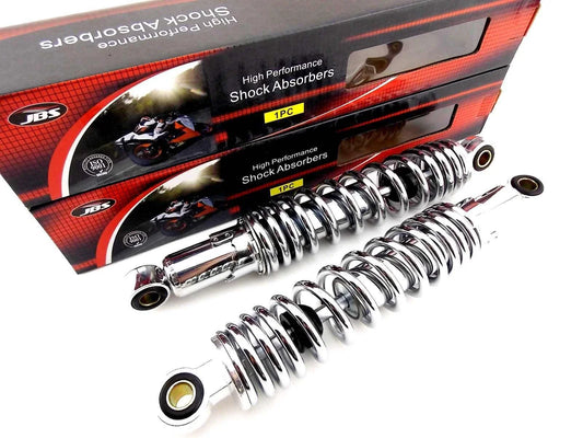 300mm Chrome Rear Shock Absorbers for Suzuki GT125
