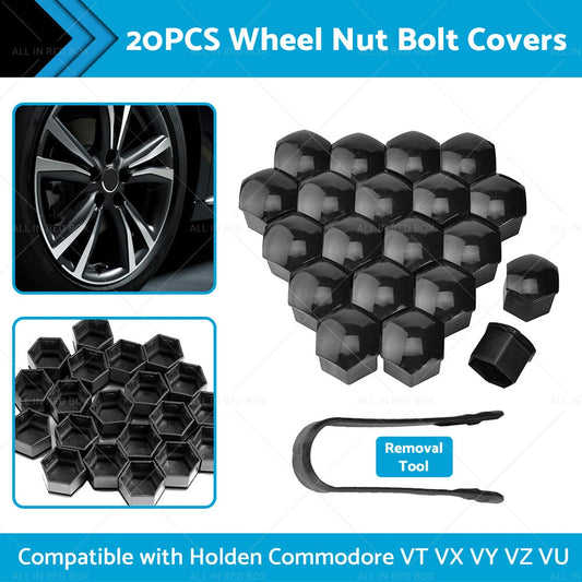 20 x 19mm Wheel Nut Lug Bolt Covers for Holden Commodore VB VZ