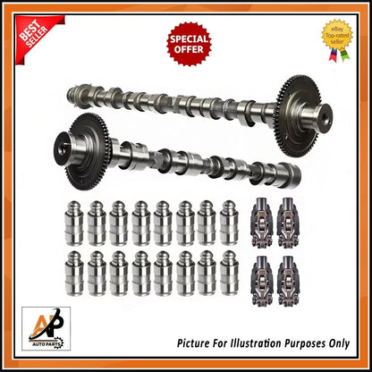 Camshaft Set Replacement for Mazda 2.2L Diesel with Skyactiv Rocker () (2009–2014)