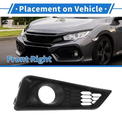 Front Right Fog Light Grill for Honda City (2015-2018)