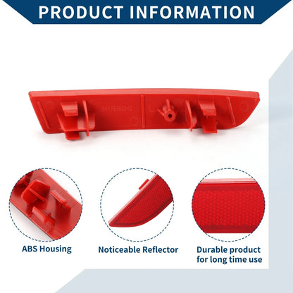 Bumper Reflector for Mercedes-Benz Metris 2016-2023 Rear Left