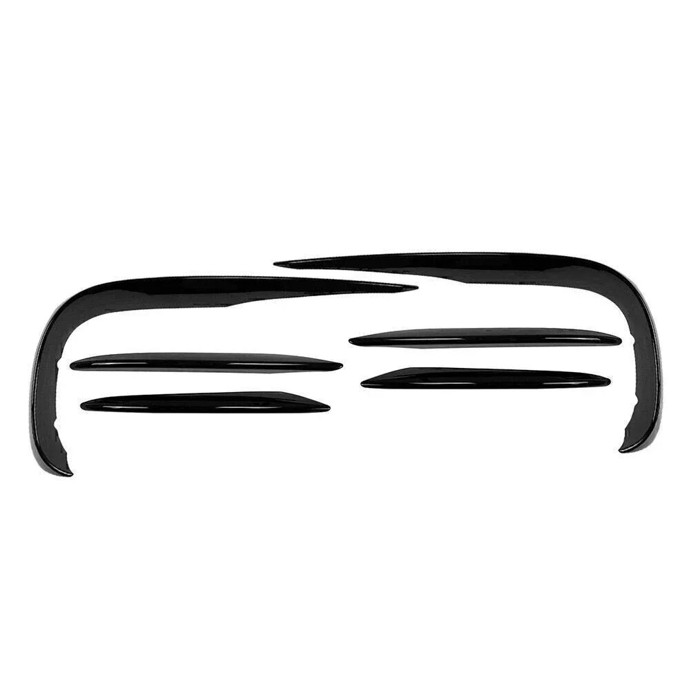 6x Front Bumper Lip Splitter Spoiler for Mercedes Benz E-Class W213 (2017-2023)