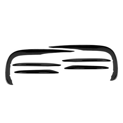 6x Front Bumper Lip Splitter Spoiler for Mercedes Benz E-Class W213 (2017-2023)