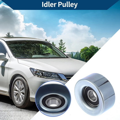 Drive Belt Idler Pulley for Honda Civic (2007-2011) - 1 x Quality Replacement