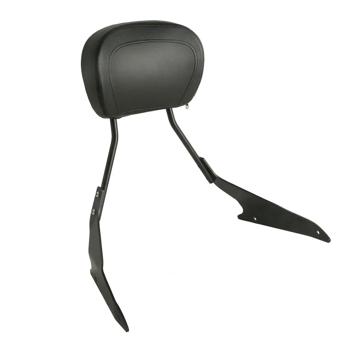 Black/Chrome Sissy Bar Backrest Pad for Suzuki Boulevard M109RZ (2006 - 2023)