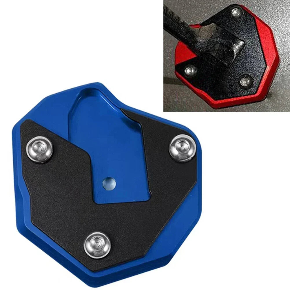 Blue Side Stand Enlarge Kickstand Pad for SUZUKI HAYABUSA GSX1300R (2008-2021)