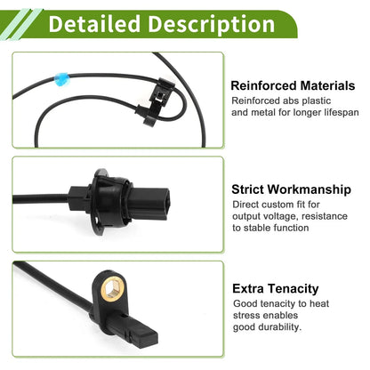 ABS Wheel Speed Sensor for Acura MDX 2014-2020 1 x Front Left Sensor