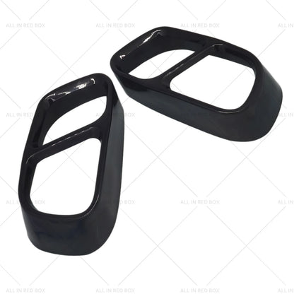Tail Pipe Cover Gloss Black for BMW X5 (2014-2018)
